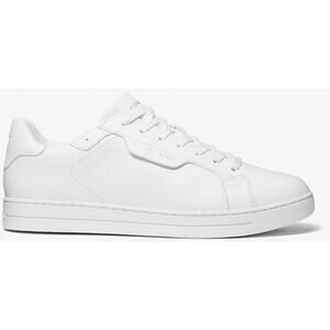 Michael Kors MENS Keating Leather Sneaker Lace Up in Optic White Sz.8 New in Box